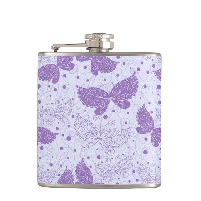Spring Pattern Flask (Front)