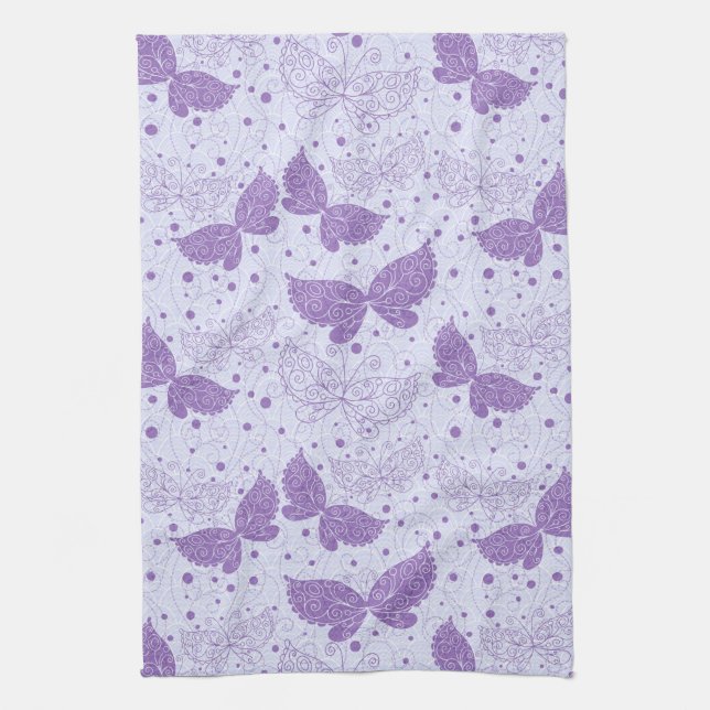 Spring Pattern Kitchen Towel (Vertical)