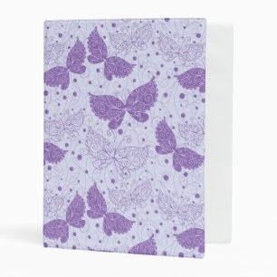 Spring Pattern Mini Binder