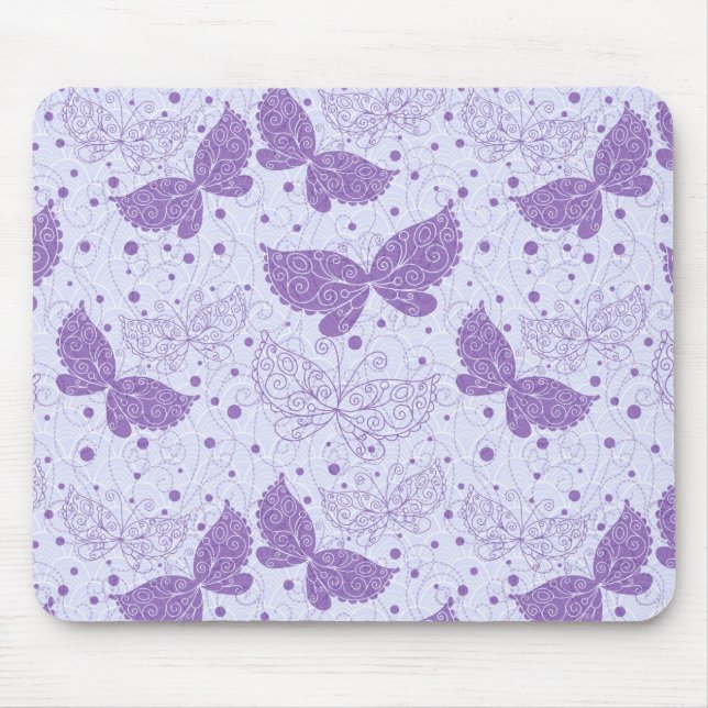 Spring Pattern Mouse Pad (Front)