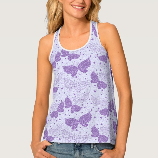 Spring Pattern Tank Top (Front)