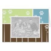 Spring Paws Photo Cards (Front Horizontal)
