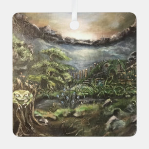 Spring Peepers! Metal Ornament