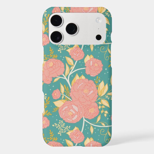 Spring Peony’s Iphone Case (Back)