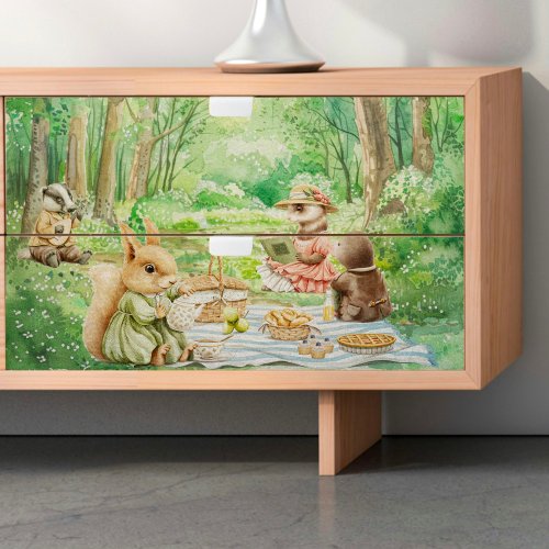 Spring Picnic Decoupage Tissue Paper