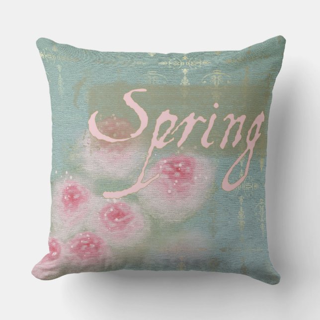 SPRING ~ Pillow, Throw, Outdoor Pillow (Front)
