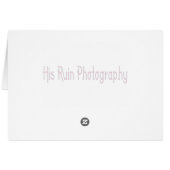 Spring Pink Card (Back Horizontal)