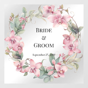 Spring Pink Floral Floor Decal