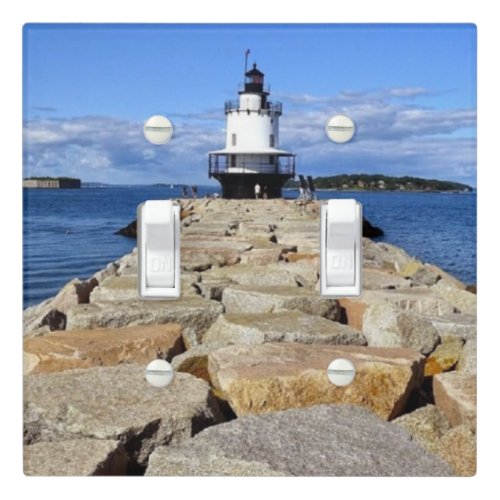 Spring Point Ledge Light Light Switch Cover