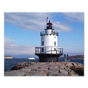 Spring Point Ledge Light, Maine photo Print