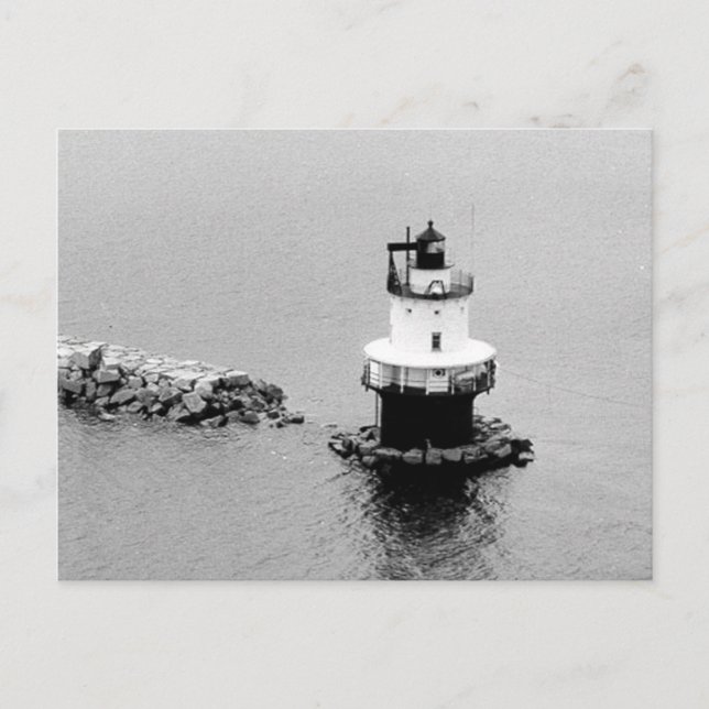 Spring Point Ledge Lighthouse 2 Postcard (Front)