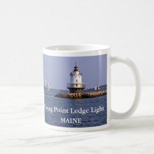 Spring Point Ledge Lighthouse, Maine Coffee Mug