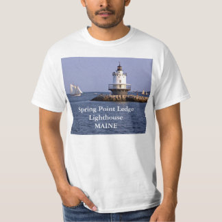 Spring Point Ledge Lighthouse, Maine T-Shirt