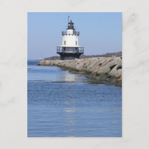 Spring Point Ledge Lighthouse_New England Postcard