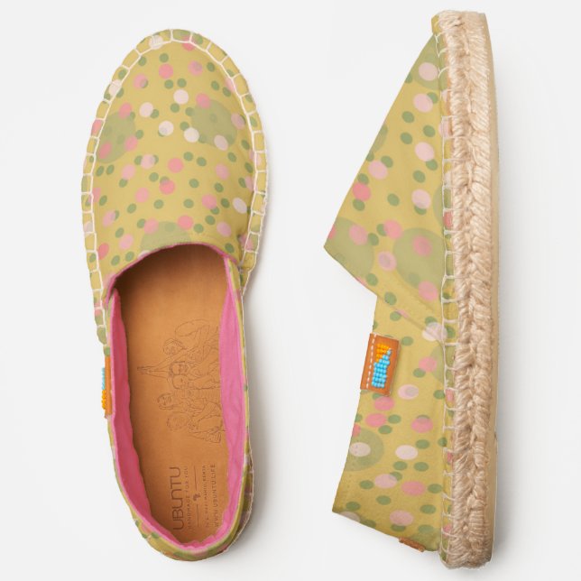 Spring Polka dots Espadrilles (Side)