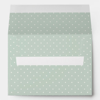 Spring Polka Dots Micro | Muted Sage Envelope