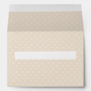Spring Polka Dots Micro Soft Linen Envelope