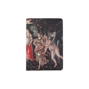 Spring Primavera Sandro Botticelli Renaissance Passport Holder