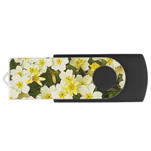 Spring Primroses Flash Drive