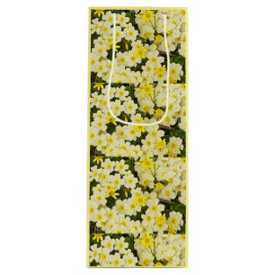 Spring Primroses Wine Gift Bag
