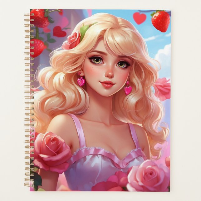 Spring princess  planner (Front)