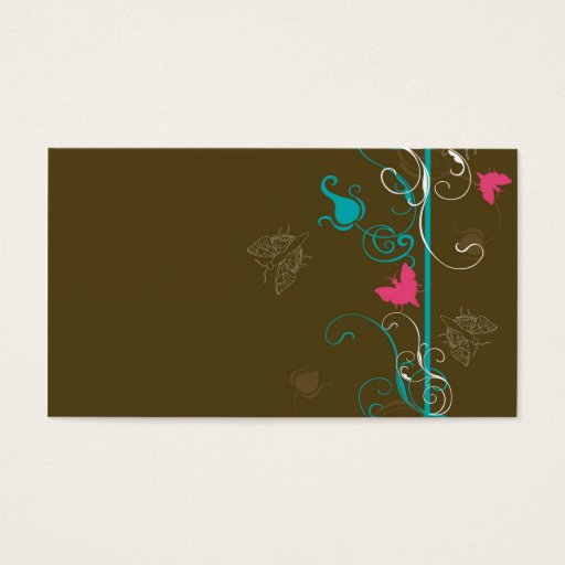 Customizable Spring Profile Card Business Card