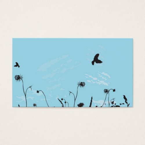 Spring Profile Card Business Cards