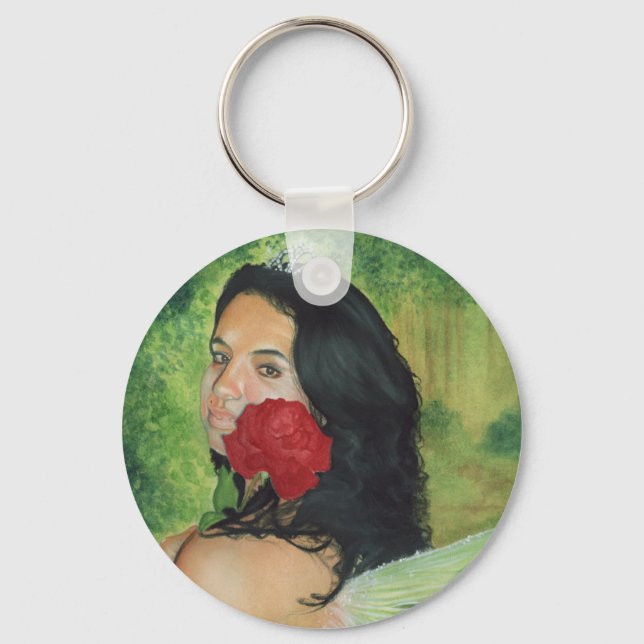 Spring Queen Keychain (Front)