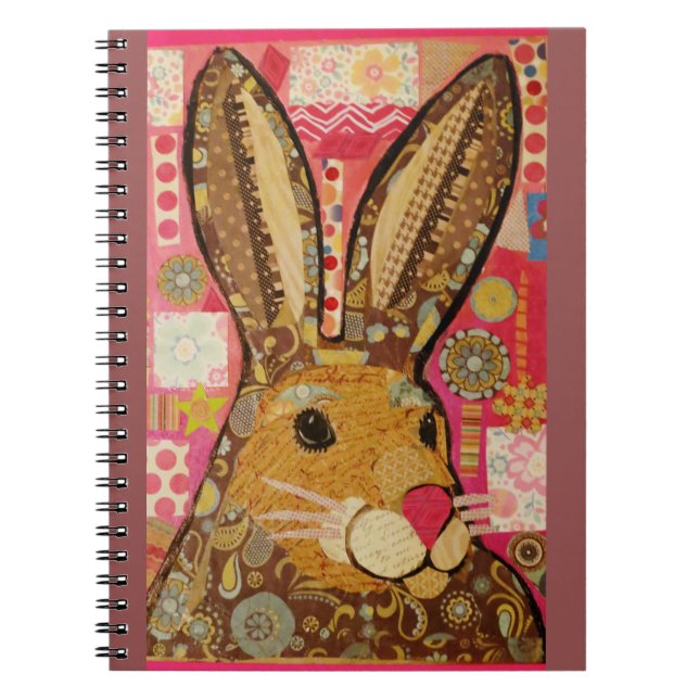 Spring Rabbit Photo Notebook (Front)