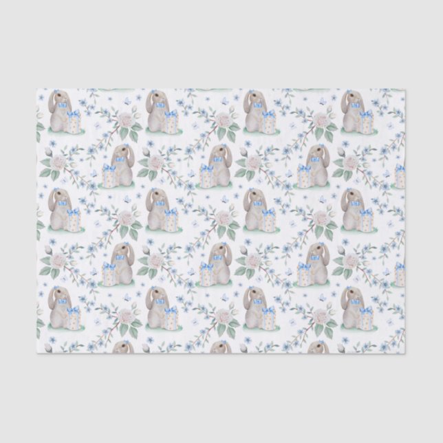 Spring Rabbits Tissue Paper (Front)