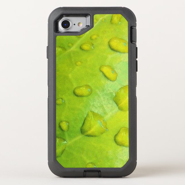 Spring Rain Abstract Otterbox iPhone Case (Back)