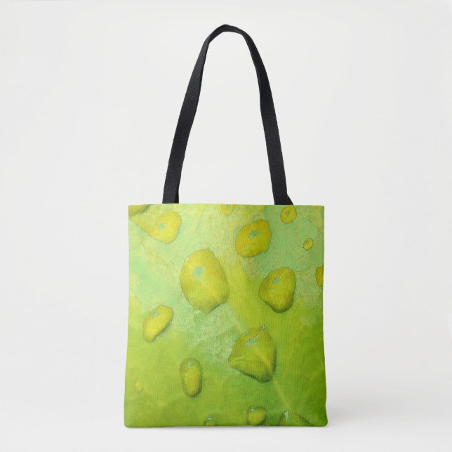 Spring Rain Abstract Tote Bag (Front)