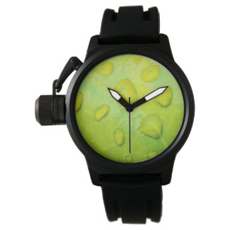 Spring Rain Abstract Watch