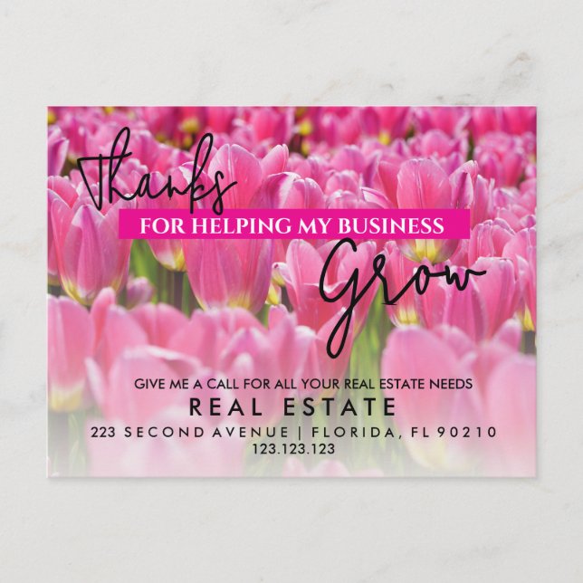Spring Real Estate Marketing Postcard | Custom Age (Front)