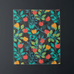 Spring Red and Green Colors Apple Fruit Pattern II Tapestry<br><div class="desc">Spring Apple Fruit Orchard Trees Pattern Art in Green and Red Color Palettes. Alternate Version
Cute gift for anyone who loves apple fruit and nature.</div>