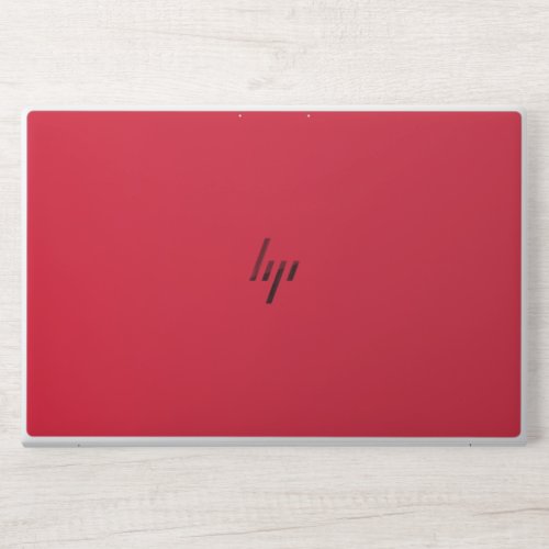 Spring Red HP Laptop Skin