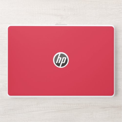 Spring Red HP Laptop Skin