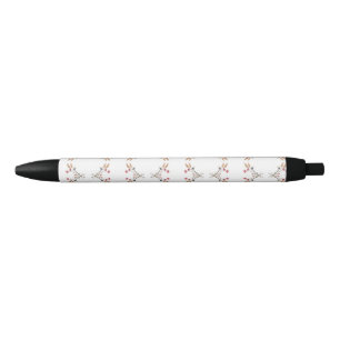 Spring Red Wildflower Pen