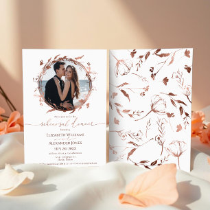 Spring Rehearsal Dinner Invitation Wildflower
