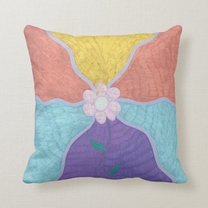 "Spring Renewal" Throw Pillow