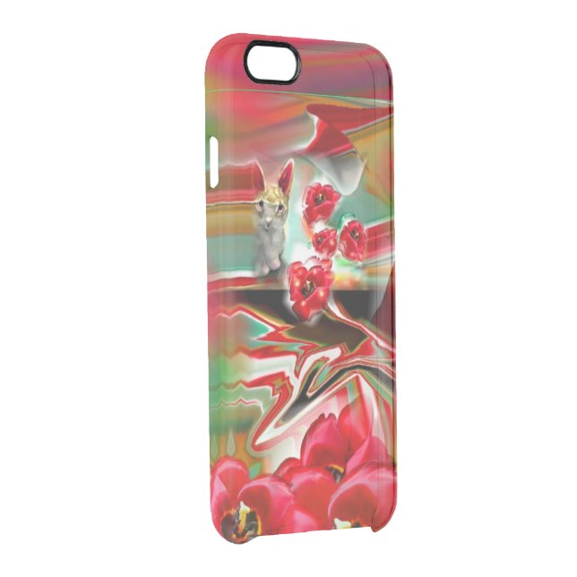 Spring Revival Abstract Easter Art Uncommon iPhone Case (Back/Right)