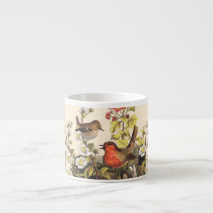Spring Robin Birds Red Birding Espresso Cup