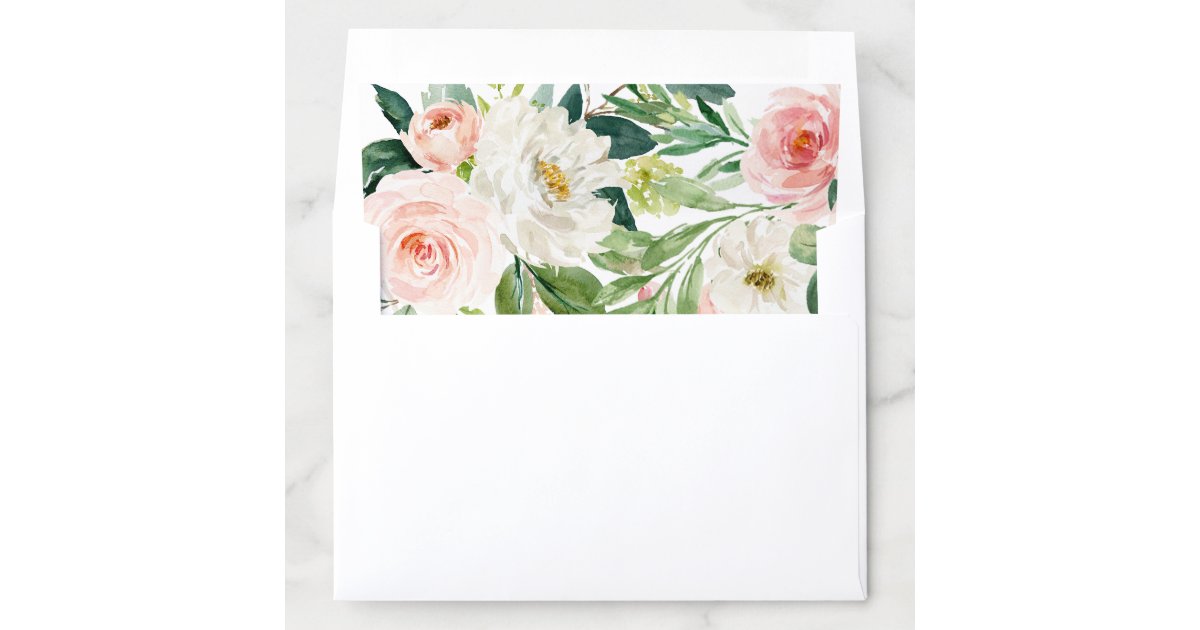 Spring Romance Envelope Liner Zazzle