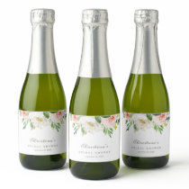 Spring Romance Mini Champagne Bottle Labels Spring Romance Mini Champagne Bottle Labels