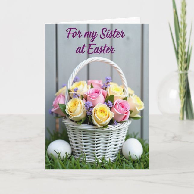 Spring Roses Celebration Card (Front)