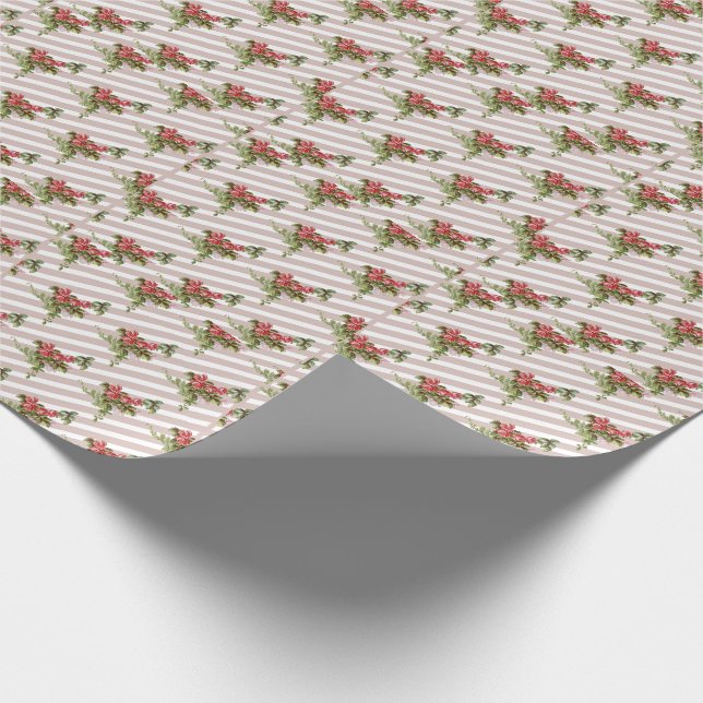 Spring Roses Wrapping Paper (Corner)