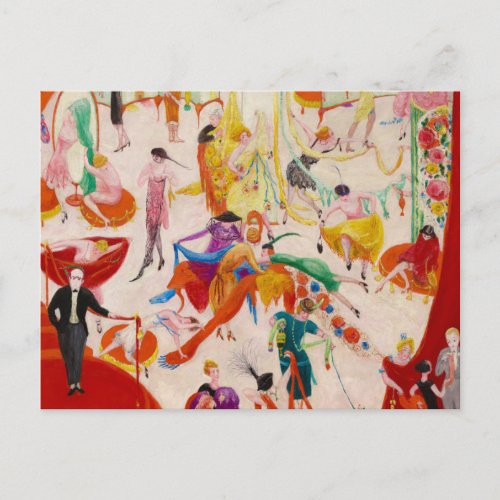 Spring Sale at Bendels  by Florine Stettheimer Postcard