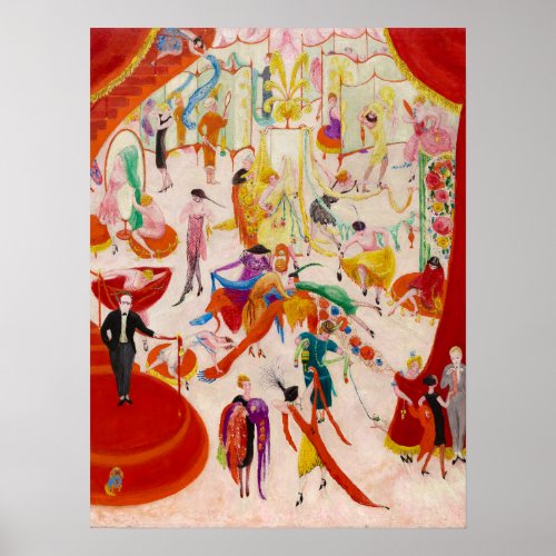 Spring Sale at Bendels  by Florine Stettheimer Poster