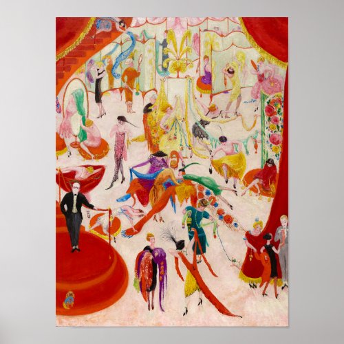 Spring Sale at Bendels  by Florine Stettheimer Poster