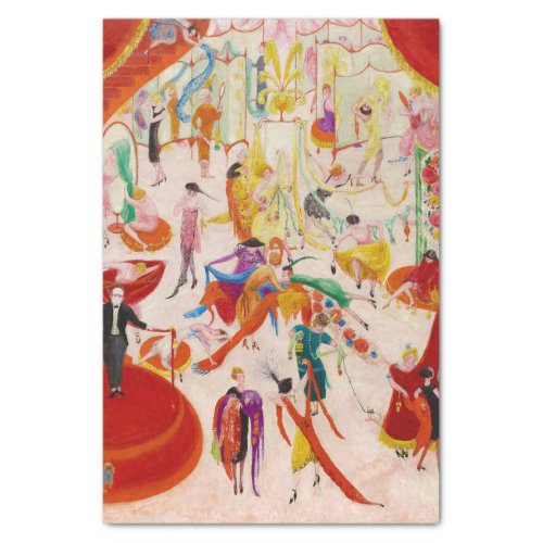 Spring Sale at Bendels  by Florine Stettheimer Tissue Paper